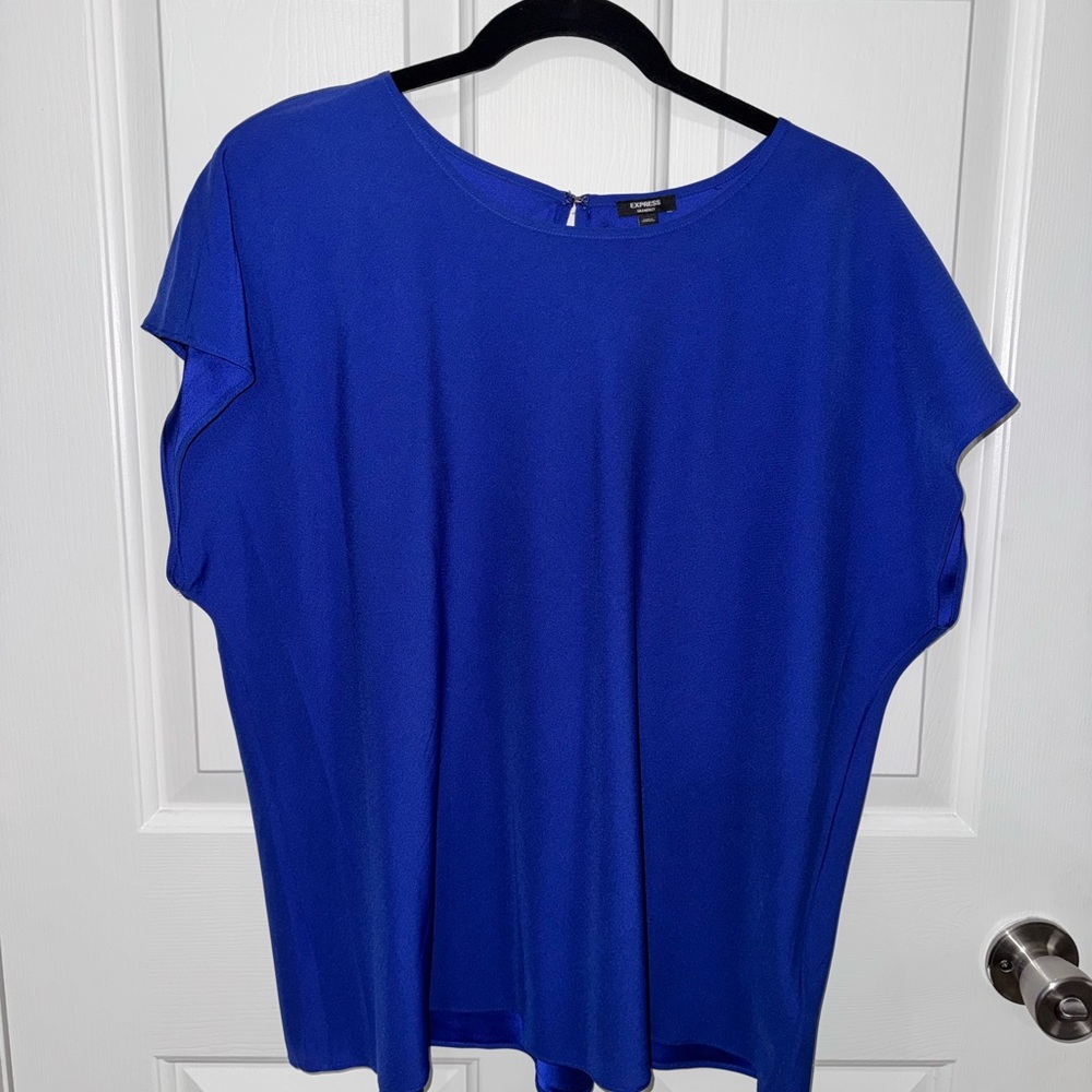 Express Royal Blue Women's Blouse
